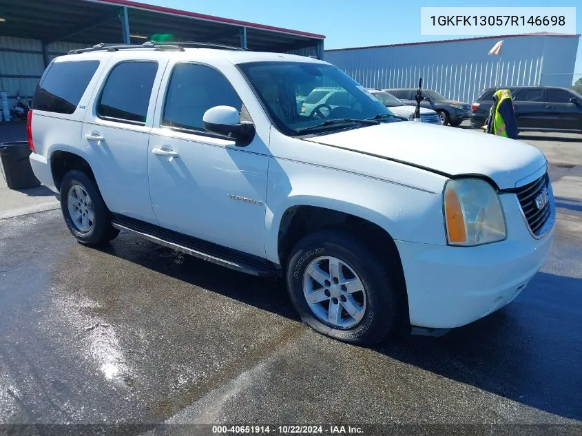 2007 GMC Yukon Slt VIN: 1GKFK13057R146698 Lot: 40651914