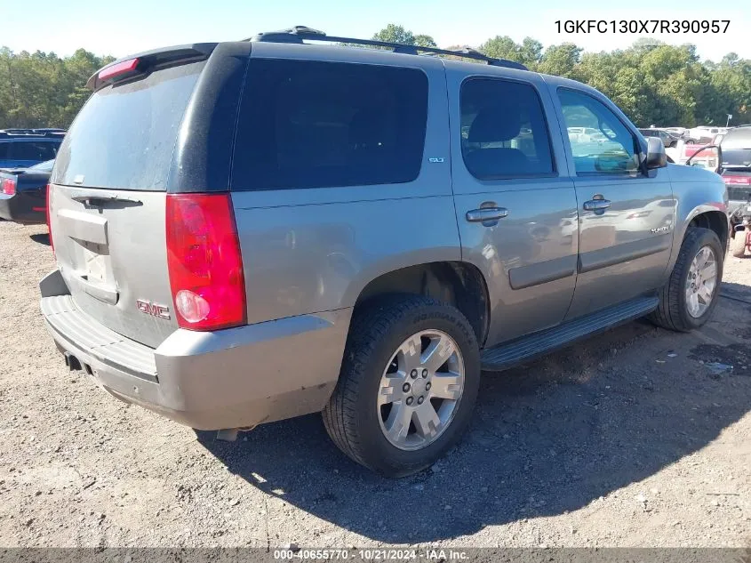 2007 GMC Yukon Slt VIN: 1GKFC130X7R390957 Lot: 40655770