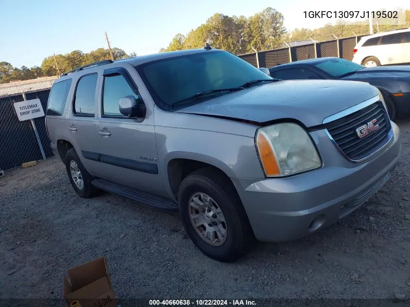 2007 GMC Yukon Slt VIN: 1GKFC13097J119502 Lot: 40660638