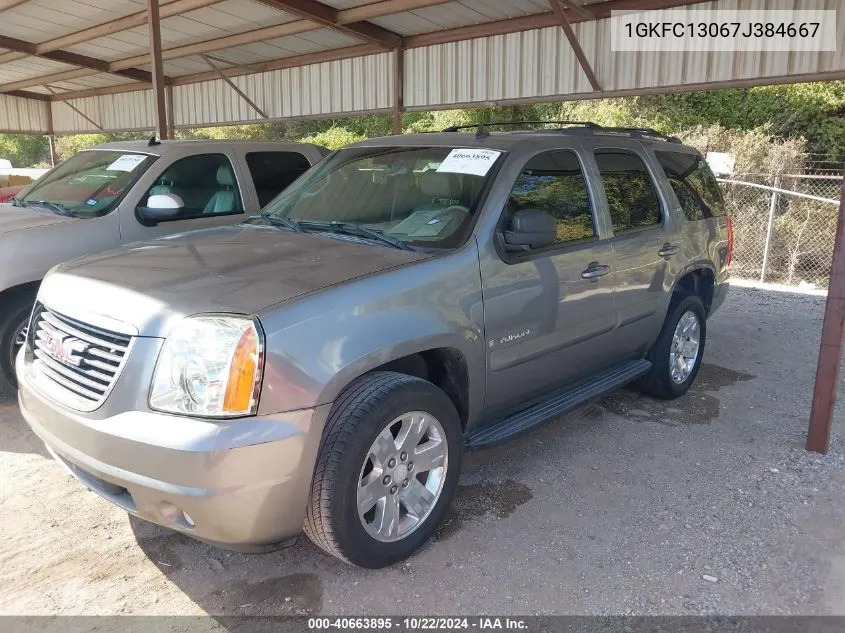 2007 GMC Yukon Slt VIN: 1GKFC13067J384667 Lot: 40663895