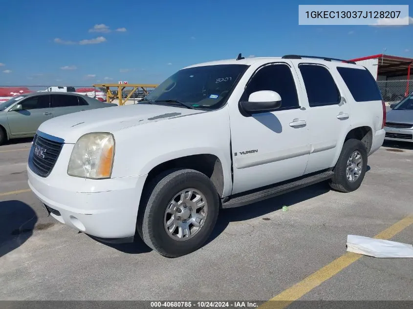 2007 GMC Yukon Commercial Fleet VIN: 1GKEC13037J128207 Lot: 40680785