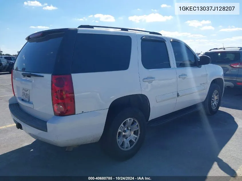 2007 GMC Yukon Commercial Fleet VIN: 1GKEC13037J128207 Lot: 40680785