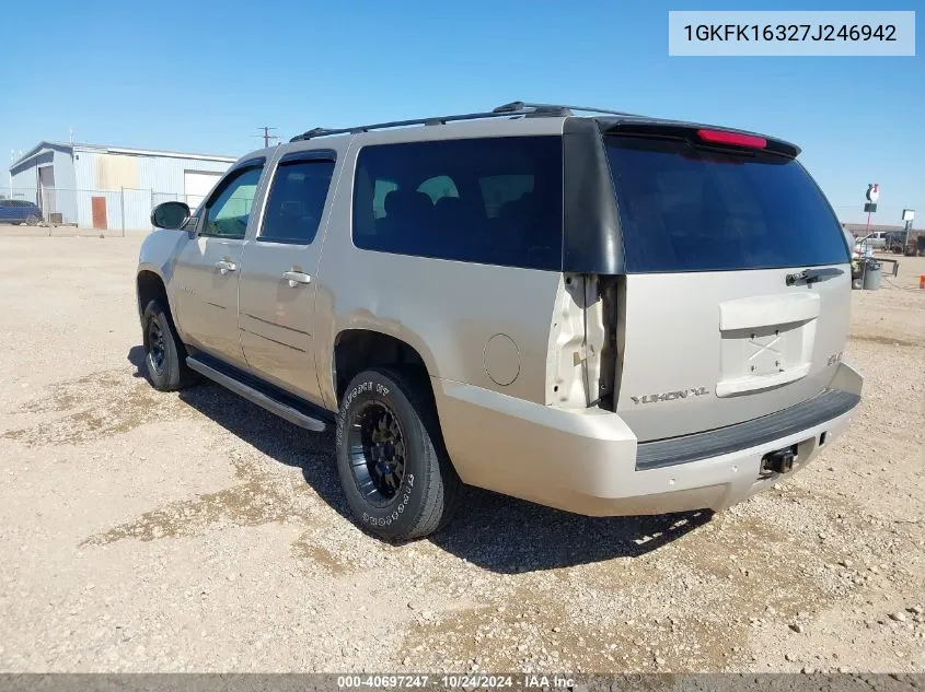 2007 GMC Yukon Xl 1500 Commercial Fleet VIN: 1GKFK16327J246942 Lot: 40697247