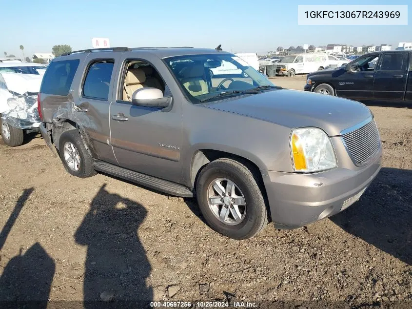 1GKFC13067R243969 2007 GMC Yukon Slt