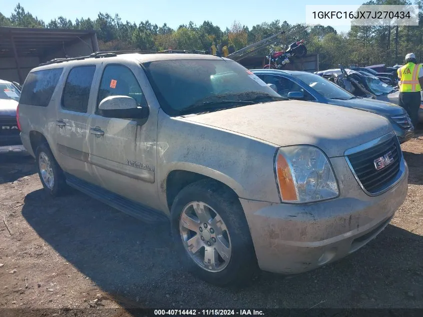 2007 GMC Yukon Xl 1500 Slt VIN: 1GKFC16JX7J270434 Lot: 40714442