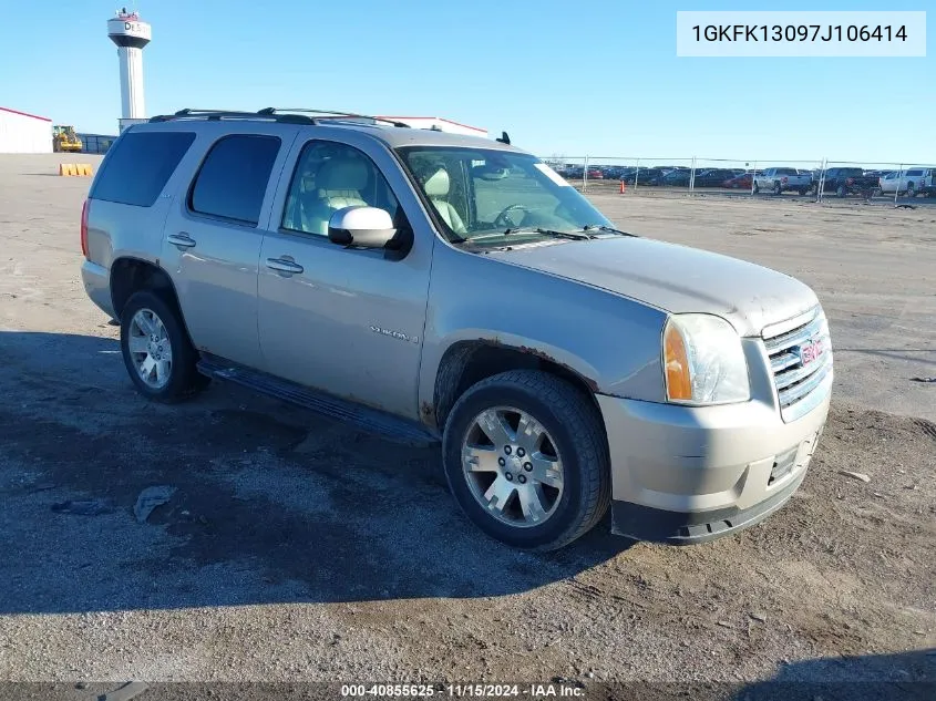 2007 GMC Yukon Slt VIN: 1GKFK13097J106414 Lot: 40855625