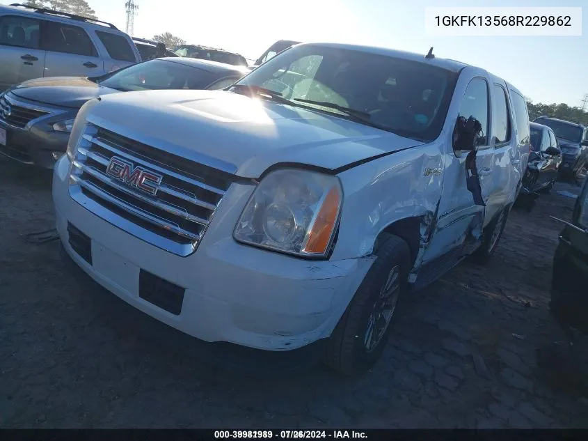 1GKFK13568R229862 2008 GMC Yukon Hybrid