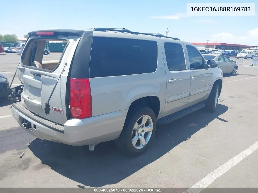 2008 GMC Yukon Xl 1500 Slt VIN: 1GKFC16J88R169783 Lot: 40025076