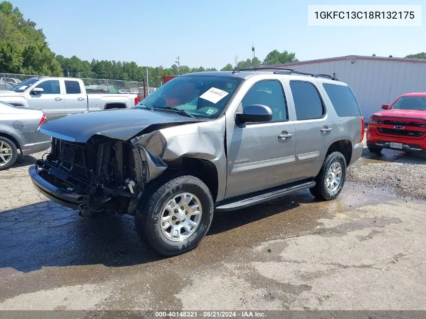 2008 GMC Yukon Sle VIN: 1GKFC13C18R132175 Lot: 40148321