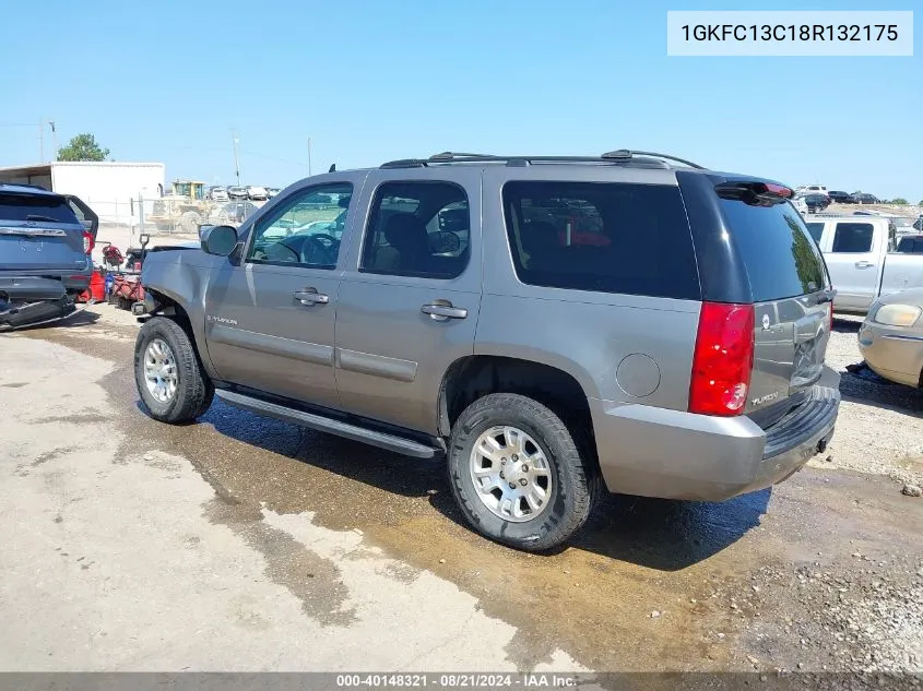 2008 GMC Yukon Sle VIN: 1GKFC13C18R132175 Lot: 40148321