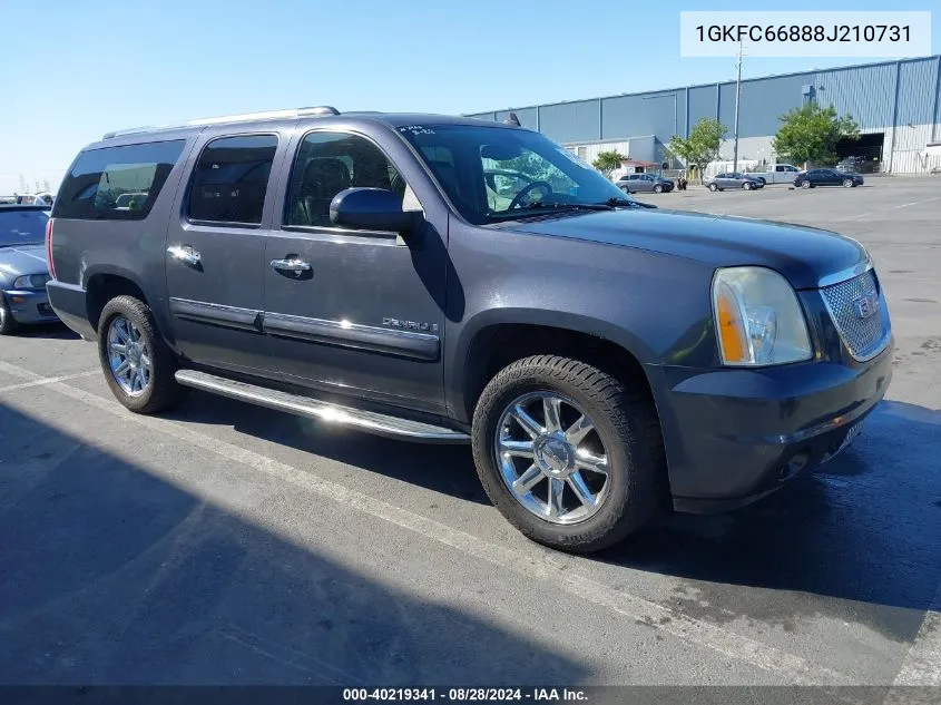 2008 GMC Yukon Xl 1500 Denali VIN: 1GKFC66888J210731 Lot: 40219341