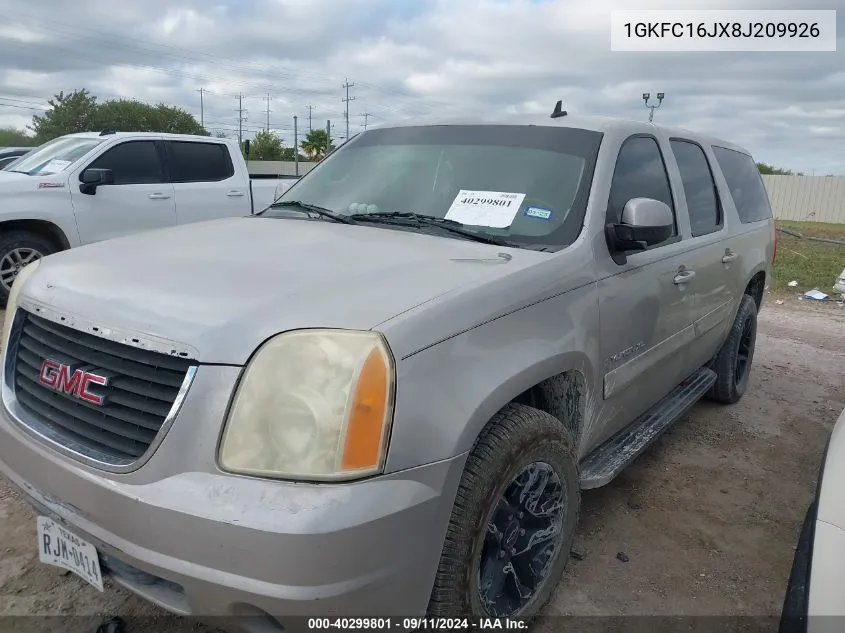 2008 GMC Yukon Xl 1500 Slt VIN: 1GKFC16JX8J209926 Lot: 40299801