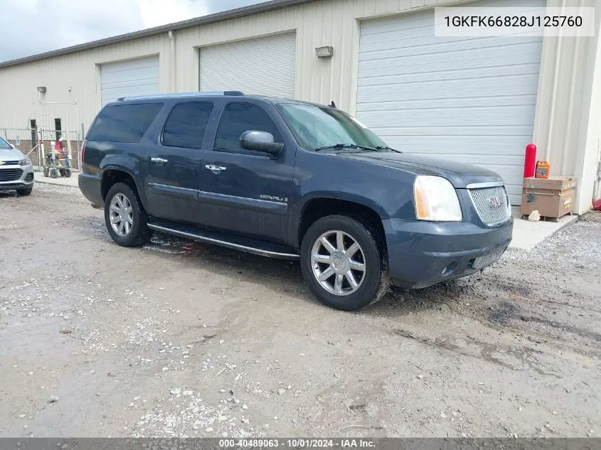 1GKFK66828J125760 2008 GMC Yukon Xl 1500 Denali