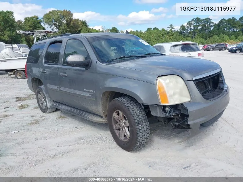 1GKFC13018J115977 2008 GMC Yukon Slt