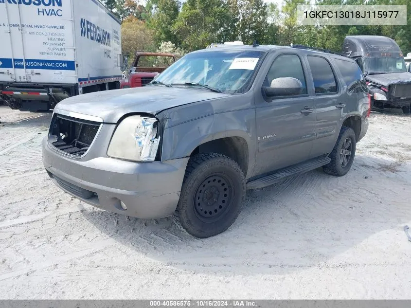 1GKFC13018J115977 2008 GMC Yukon Slt