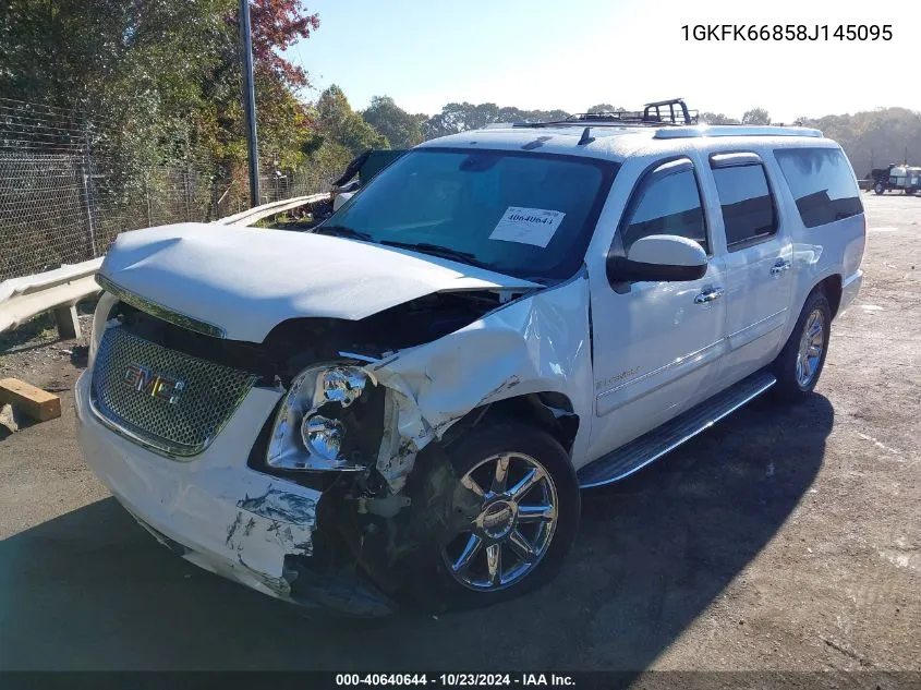 1GKFK66858J145095 2008 GMC Yukon Xl 1500 Denali