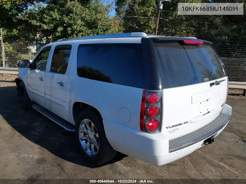 2008 GMC Yukon Xl 1500 Denali VIN: 1GKFK66858J145095 Lot: 40640644