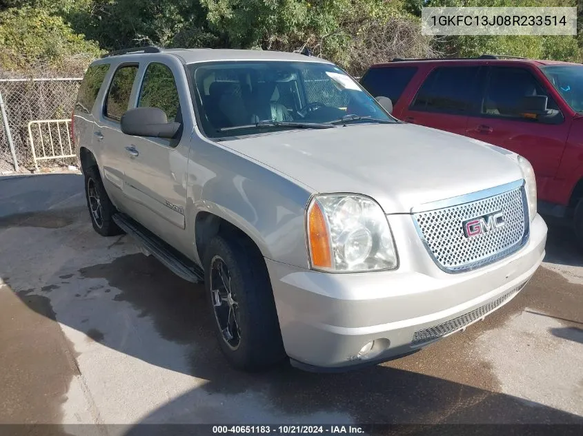 1GKFC13J08R233514 2008 GMC Yukon Sle