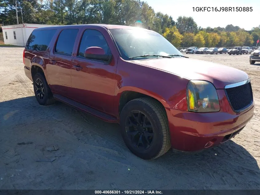 2008 GMC Yukon Xl 1500 Slt VIN: 1GKFC16J98R150885 Lot: 40656301