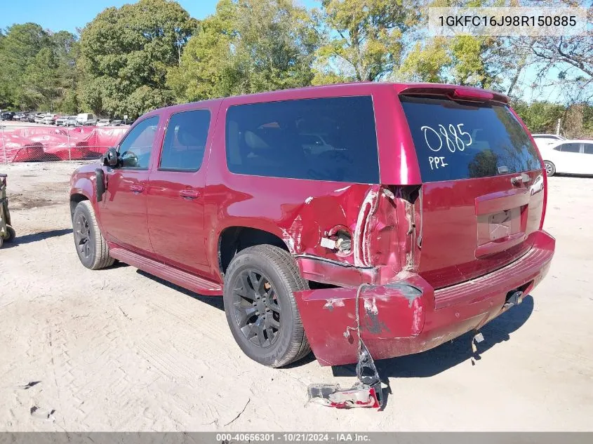 2008 GMC Yukon Xl 1500 Slt VIN: 1GKFC16J98R150885 Lot: 40656301