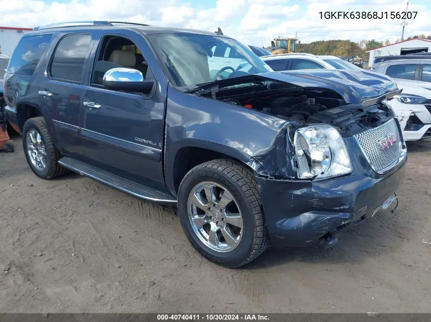 1GKFK63868J156207 2008 GMC Yukon Denali