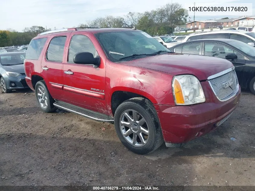 1GKEC63808J176820 2008 GMC Yukon Denali