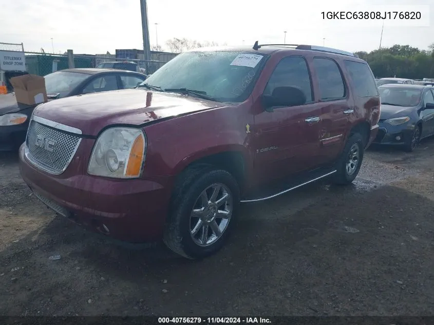 1GKEC63808J176820 2008 GMC Yukon Denali