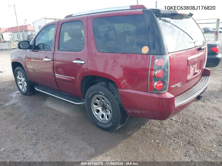 1GKEC63808J176820 2008 GMC Yukon Denali