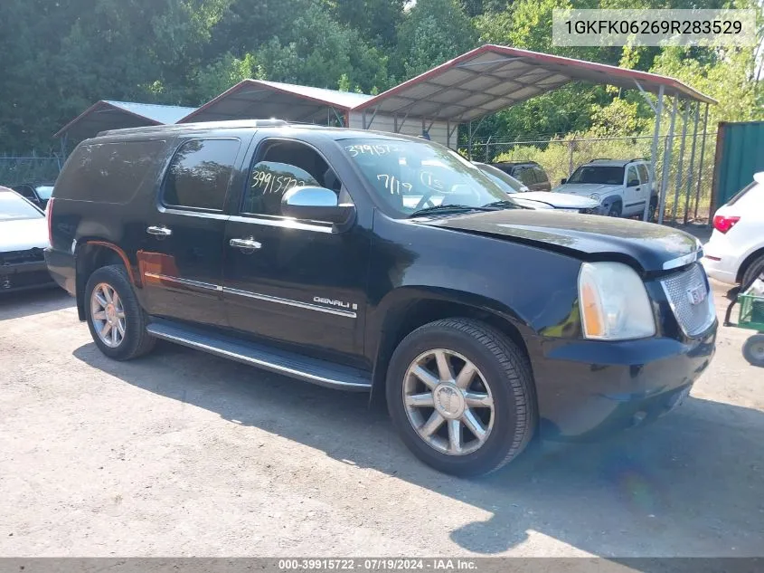 2009 GMC Yukon Xl 1500 Denali VIN: 1GKFK06269R283529 Lot: 39915722