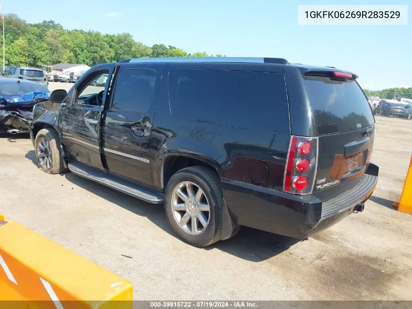 2009 GMC Yukon Xl 1500 Denali VIN: 1GKFK06269R283529 Lot: 39915722