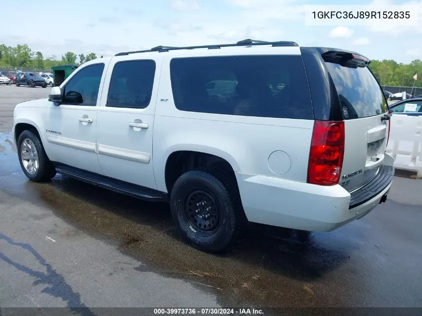 2009 GMC Yukon Xl 1500 Slt2 VIN: 1GKFC36J89R152835 Lot: 39973736