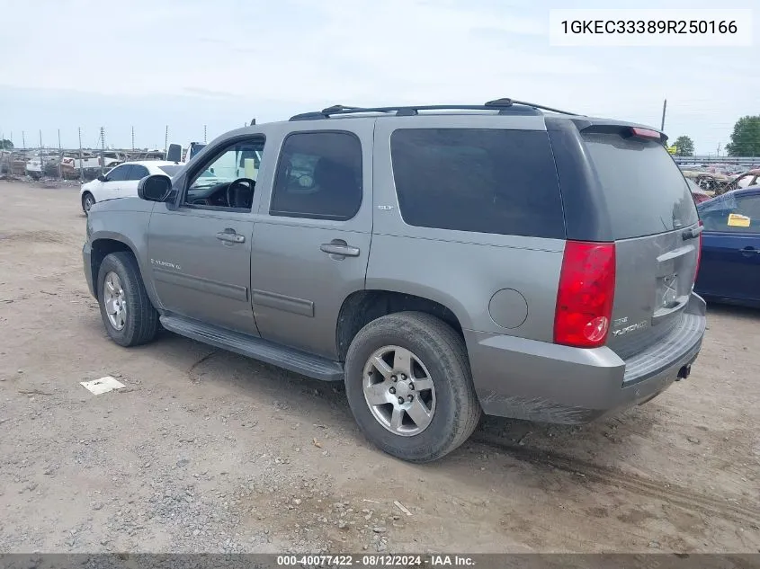 2009 GMC Yukon Slt2 VIN: 1GKEC33389R250166 Lot: 40077422