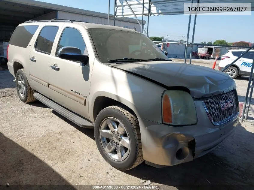 2009 GMC Yukon Xl C1500 Slt VIN: 1GKFC36099R267077 Lot: 40159038