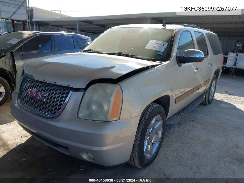 2009 GMC Yukon Xl C1500 Slt VIN: 1GKFC36099R267077 Lot: 40159038