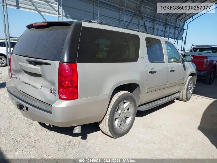 2009 GMC Yukon Xl C1500 Slt VIN: 1GKFC36099R267077 Lot: 40159038