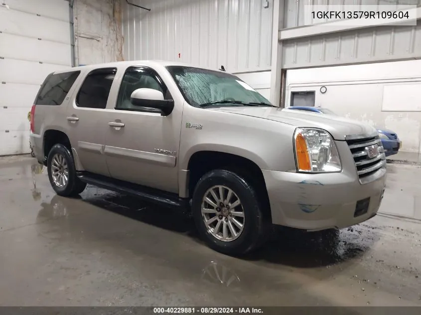 2009 GMC Yukon Hybrid VIN: 1GKFK13579R109604 Lot: 40229881