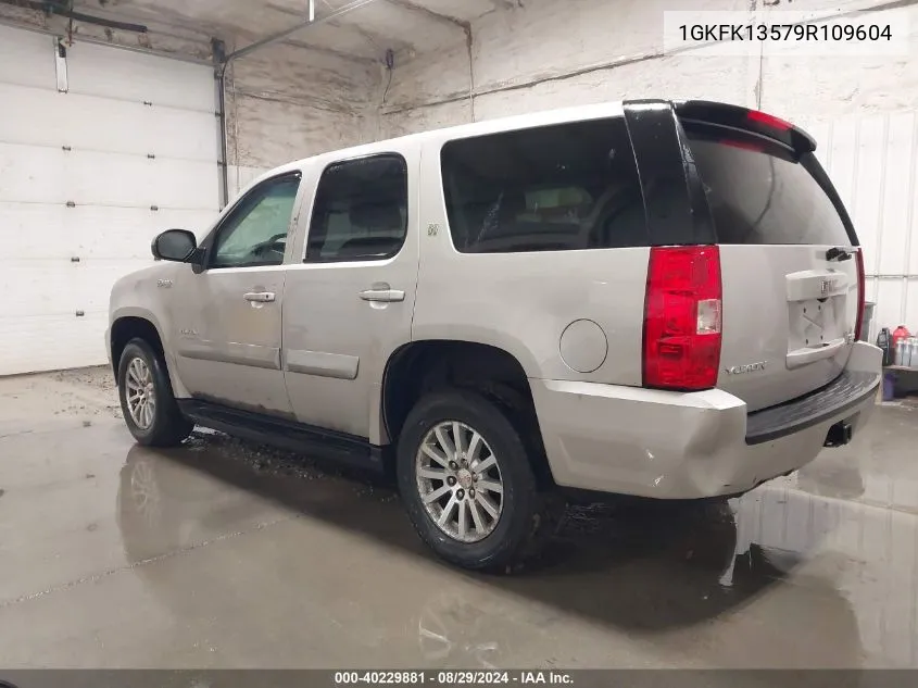 2009 GMC Yukon Hybrid VIN: 1GKFK13579R109604 Lot: 40229881