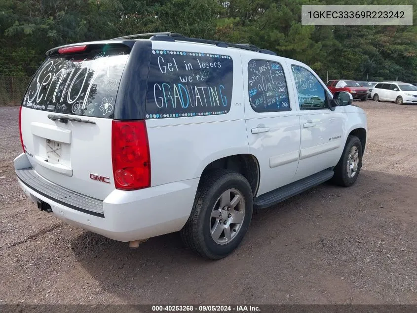 2009 GMC Yukon Slt1 VIN: 1GKEC33369R223242 Lot: 40253268