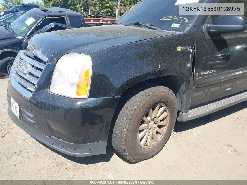 2009 GMC Yukon Hybrid VIN: 1GKFK13559R128975 Lot: 40297501