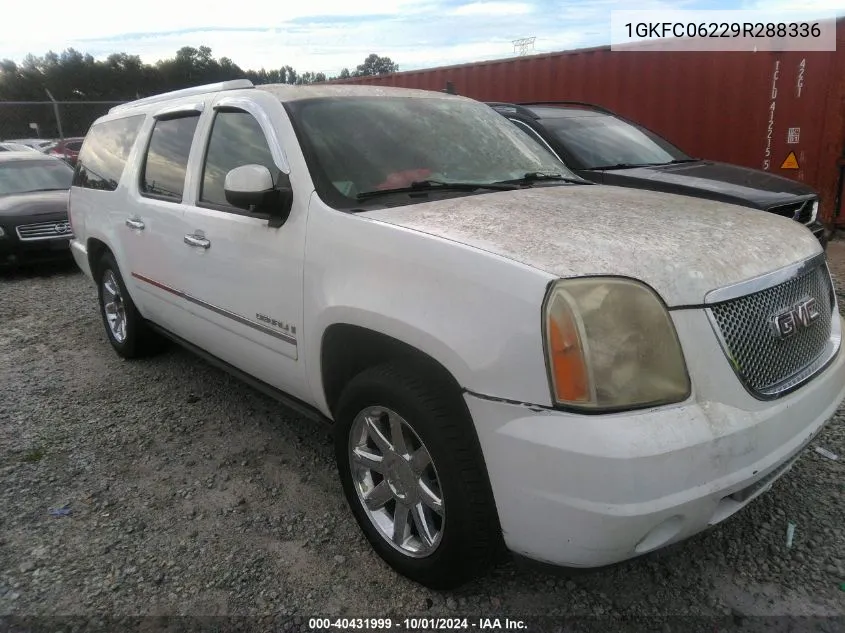 2009 GMC Yukon Xl 1500 Denali VIN: 1GKFC06229R288336 Lot: 40431999