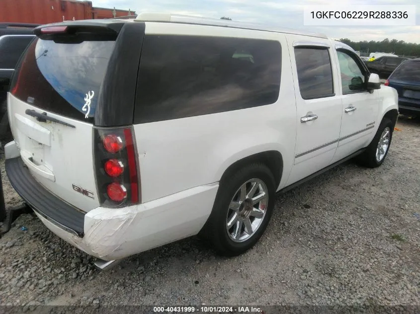 2009 GMC Yukon Xl 1500 Denali VIN: 1GKFC06229R288336 Lot: 40431999