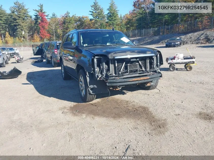 1GKFK03279R254545 2009 GMC Yukon Denali