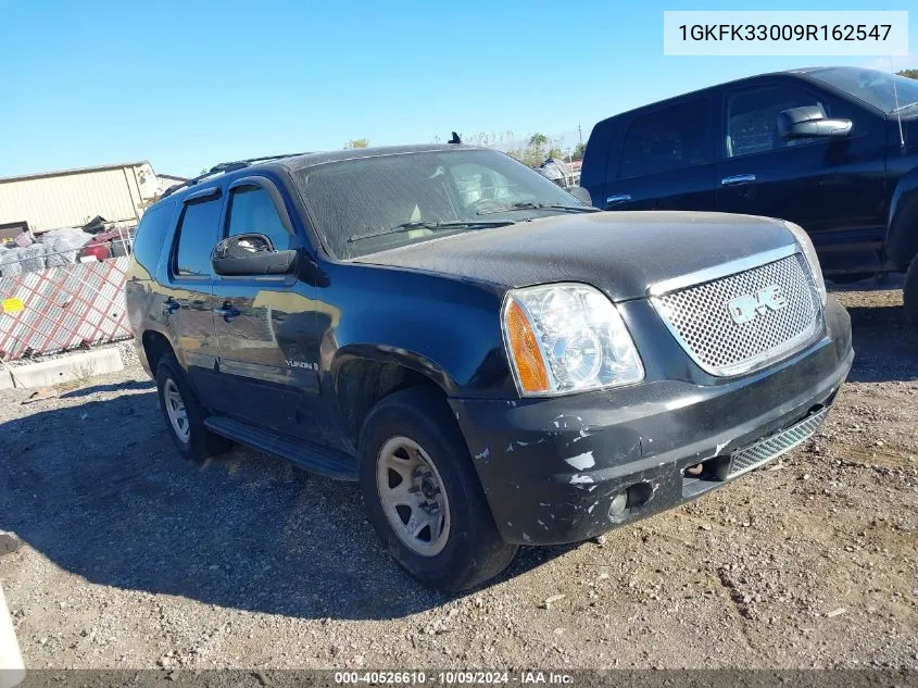 2009 GMC Yukon Slt2 VIN: 1GKFK33009R162547 Lot: 40526610