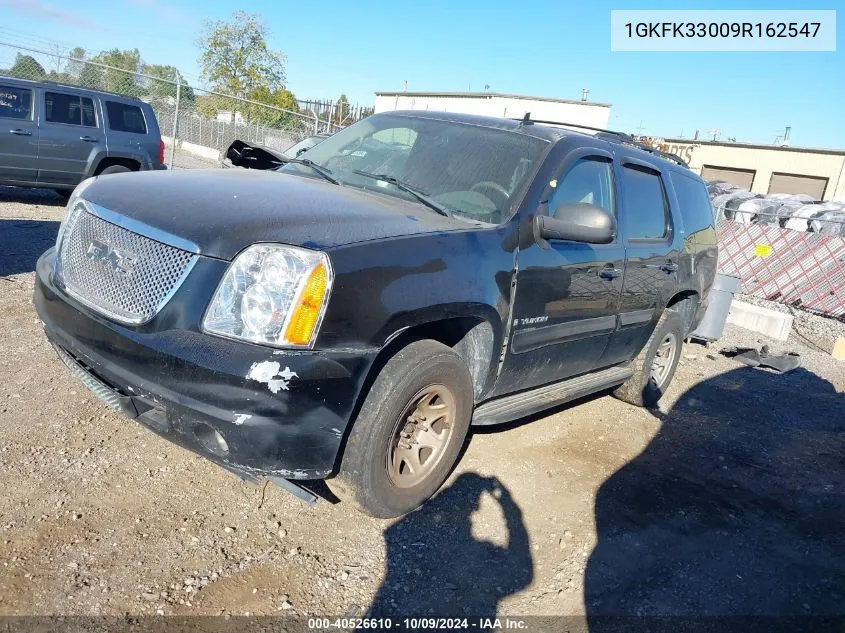 2009 GMC Yukon Slt2 VIN: 1GKFK33009R162547 Lot: 40526610