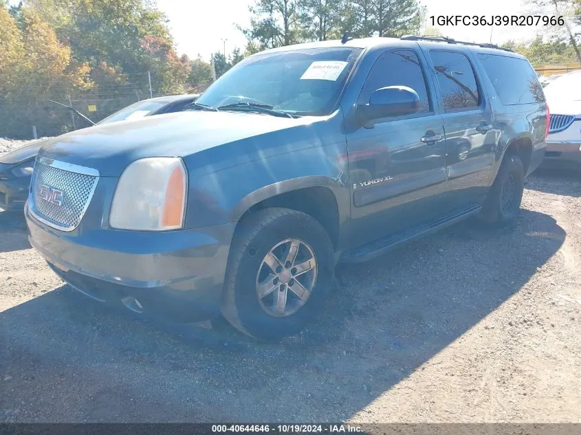 2009 GMC Yukon Xl 1500 Slt1 VIN: 1GKFC36J39R207966 Lot: 40644646