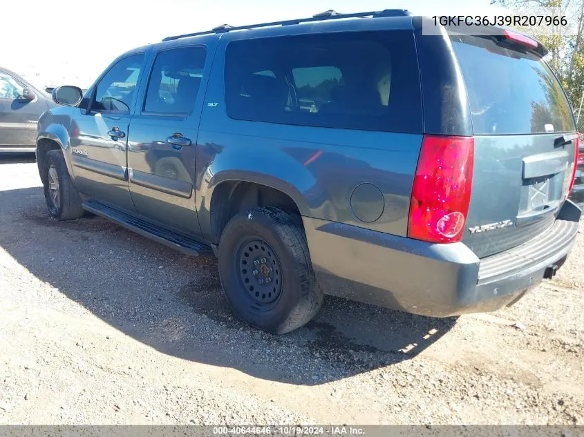 2009 GMC Yukon Xl 1500 Slt1 VIN: 1GKFC36J39R207966 Lot: 40644646