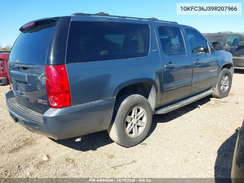 2009 GMC Yukon Xl 1500 Slt1 VIN: 1GKFC36J39R207966 Lot: 40644646