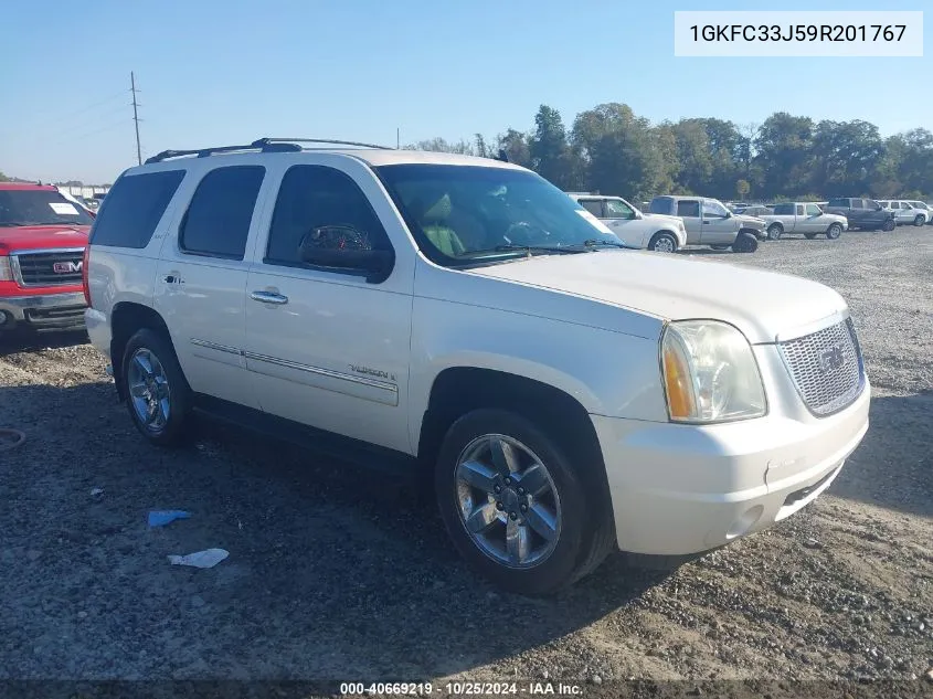 2009 GMC Yukon Slt2 VIN: 1GKFC33J59R201767 Lot: 40669219