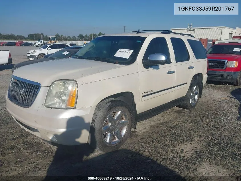 2009 GMC Yukon Slt2 VIN: 1GKFC33J59R201767 Lot: 40669219