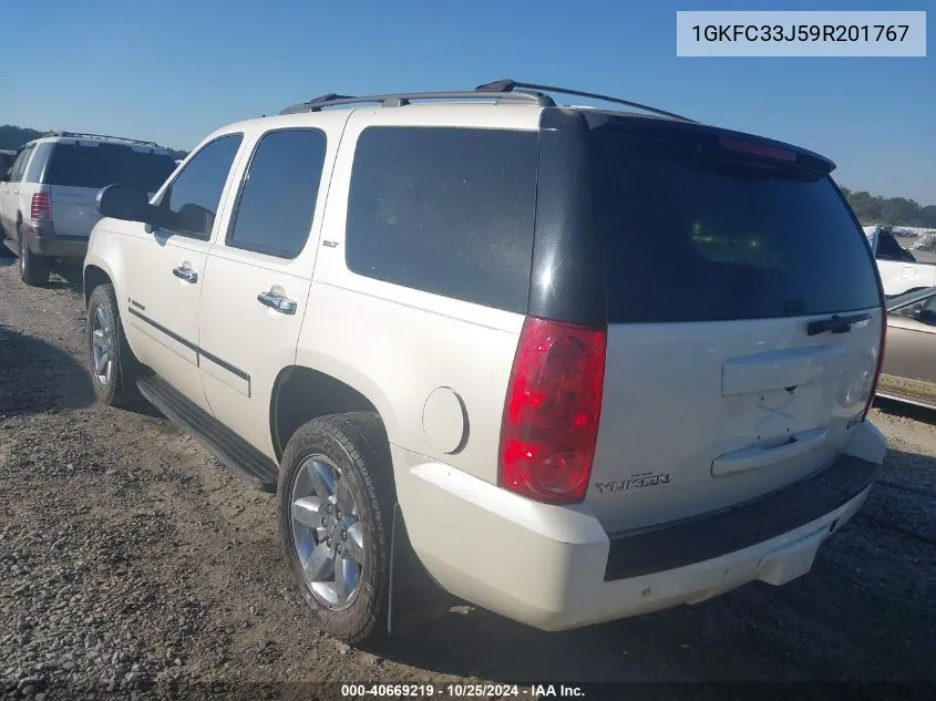 2009 GMC Yukon Slt2 VIN: 1GKFC33J59R201767 Lot: 40669219